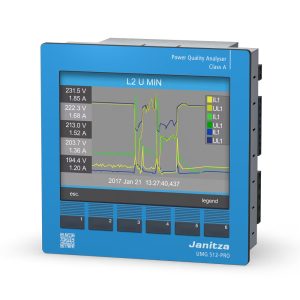 UMG512 PRO <br> רב מודד ונתח איכות חשמל Class A