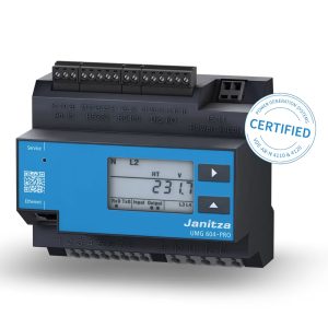 UMG604 PRO <br>רב מודד ונתח איכות חשמל להתקנה על פס דין